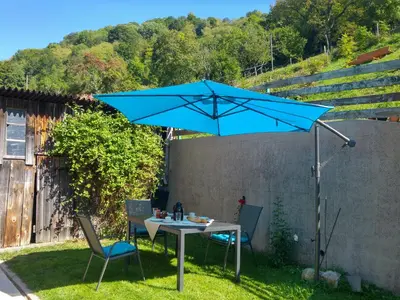 Jardin de l'établissement Le Chamois