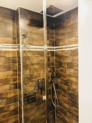 Salle de bains dans l'établissement Gîte de l'escale 76 / 77