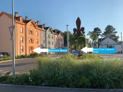 Piscine de l'établissement MyHome Basel 1A44 ou située à proximité