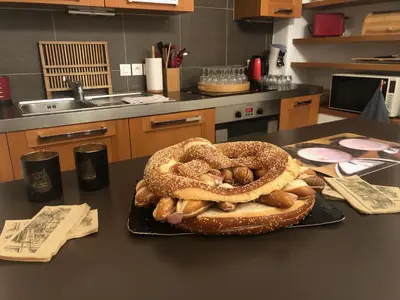 Nourriture dans l'appartement ou à proximité