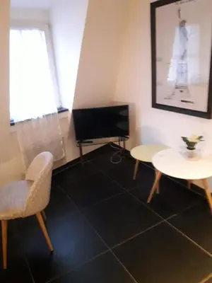 Télévision ou salle de divertissement dans l'établissement Les Appartements Berthe Molly