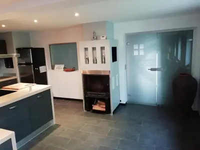 Cuisine ou kitchenette dans l'établissement Maison / villa complète à 5 minutes de Colmar
