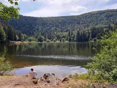 Paysage naturel près de la villa