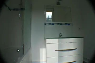 Salle de bains dans l'établissement Résidence du Château Lublin