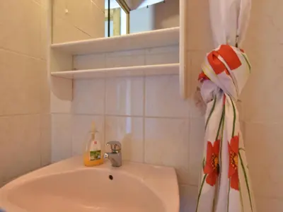 Salle de bains dans l'établissement Chalet in Saulxures near Ski Resorts