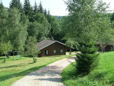 Paysage naturel près de le chalet