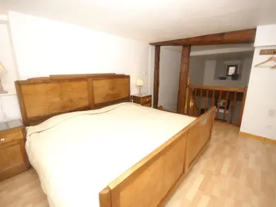 Un ou plusieurs lits dans un hébergement de l'établissement Apartment in Riquewihr near Vineyards