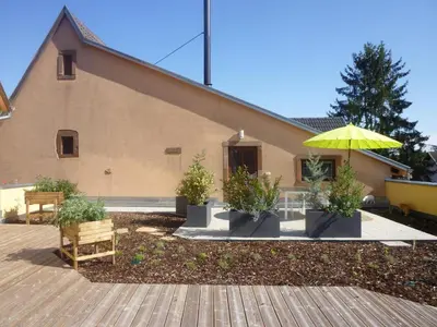Jardin de l'établissement LA TÊTE AU SOLEIL