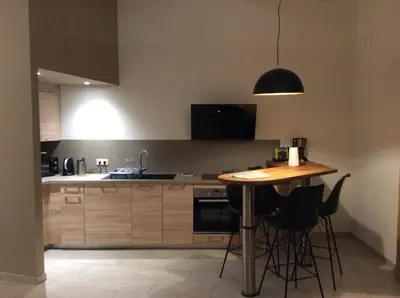 Cuisine ou kitchenette dans l'établissement LA TÊTE AU SOLEIL