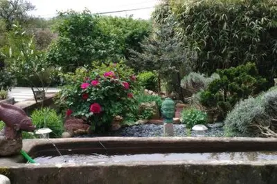 Jardin de l'établissement Chambre dans ancienne Ferme rénovée