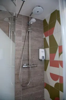 Salle de bains dans l'établissement Hostellerie Les Bagenelles