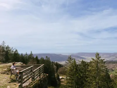 Paysage naturel près de le B&B/chambre d'hôtes
