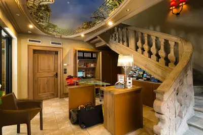 Coin salon dans l'établissement Hotel Restaurant De l'Illwald