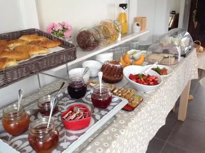 Nourriture dans le B&B/chambre d'hôtes ou à proximité