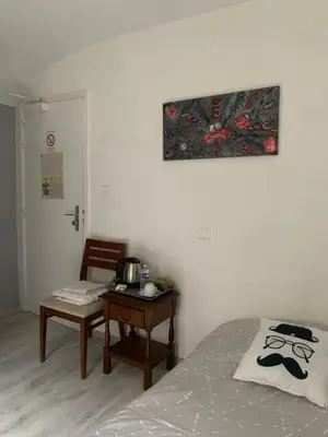 Coin salon dans l'établissement Auberge Alsacienne