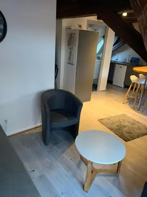 Coin salon dans l'établissement Appartement Duplex 2a Rue d'Alspach