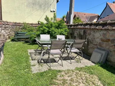 Jardin de l'établissement Gîte Marcel et Marianne jardin et parking privatifs