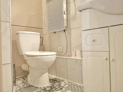 Salle de bains dans l'établissement Chez Charlie - Centre ville Colmar - 2 pièces