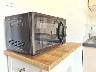 Cuisine ou kitchenette dans l'établissement Chez Charlie - Centre ville Colmar - 2 pièces