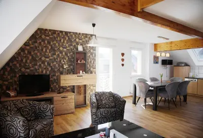Cuisine ou kitchenette dans l'établissement Gite des Merles