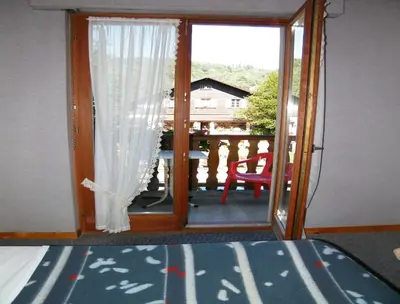 Balcon ou terrasse dans l'établissement Le Chalet