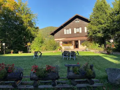 Jardin de l'établissement Le Chalet