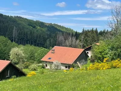 Paysage naturel près de la maison de vacances