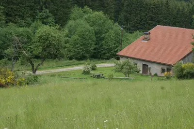 Paysage naturel près de la maison de vacances