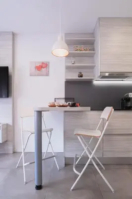 Cuisine ou kitchenette dans l'établissement Djokovic's Apartment