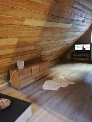 Télévision ou salle de divertissement dans l'établissement L Annexe