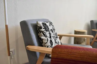 Coin salon dans l'établissement AUX DEUX CIGOGNES AMMERSCHWIHR
