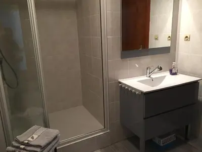 Salle de bains dans l'établissement l’Atelier