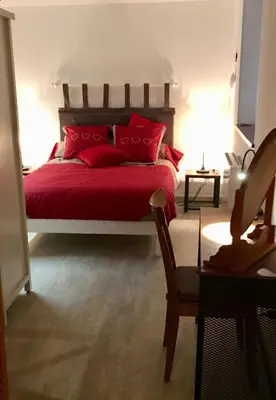 Un ou plusieurs lits dans un hébergement de l'établissement l’Atelier