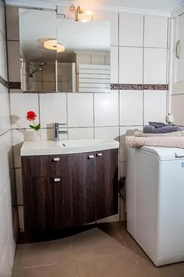 Cuisine ou kitchenette dans l'établissement Gîte du sabotier