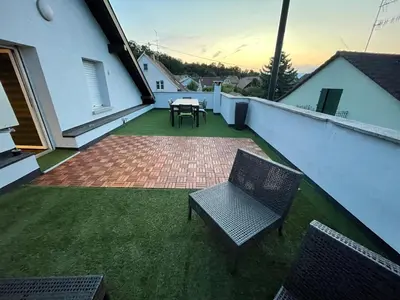 Jardin de l'établissement Les Lodges du Paradis by Leslodgespa