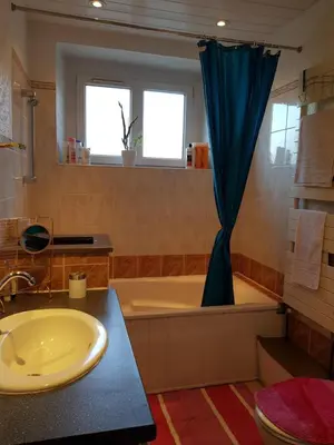 Salle de bains dans l'établissement le wineck