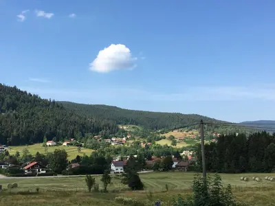 Paysage naturel près de le chalet