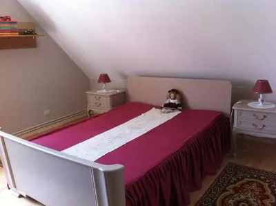 Un ou plusieurs lits dans un hébergement de l'établissement GITE CHEZ SYLVIE
