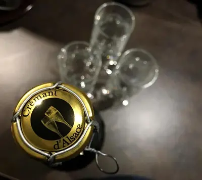 Boissons dans l'établissement Chambres d'Hôtes des Cascades St-Nicolas