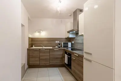 Cuisine ou kitchenette dans l'établissement Travel Homes - The Ancienne Poste, Petite Venise