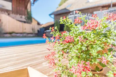 Piscine de l'établissement La Grange Ungersheim - Gîte ou située à proximité