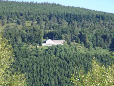 Paysage naturel près de la maison d'hôtes