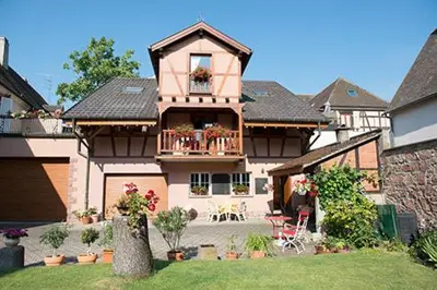 Bâtiment de la maison de vacances