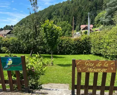 Paysage naturel près de la maison de vacances