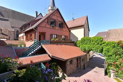 Vue générale sur la montagne ou vue sur la montagne depuis l'appartement