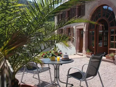 Jardin de l'établissement A l'ombre du verger
