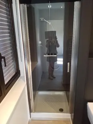 Salle de bains dans l'établissement chez michel et sylviane Gite1