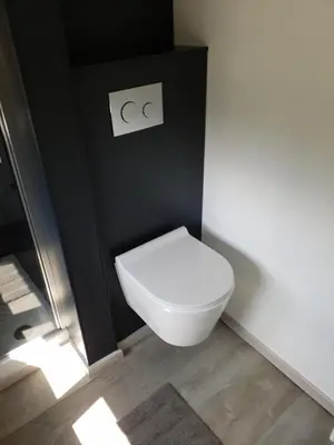 Salle de bains dans l'établissement chez michel et sylviane Gite1