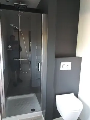 Salle de bains dans l'établissement chez michel et sylviane Gite1