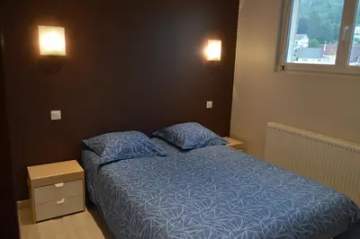 Un ou plusieurs lits dans un hébergement de l'établissement Hôtel Timgad